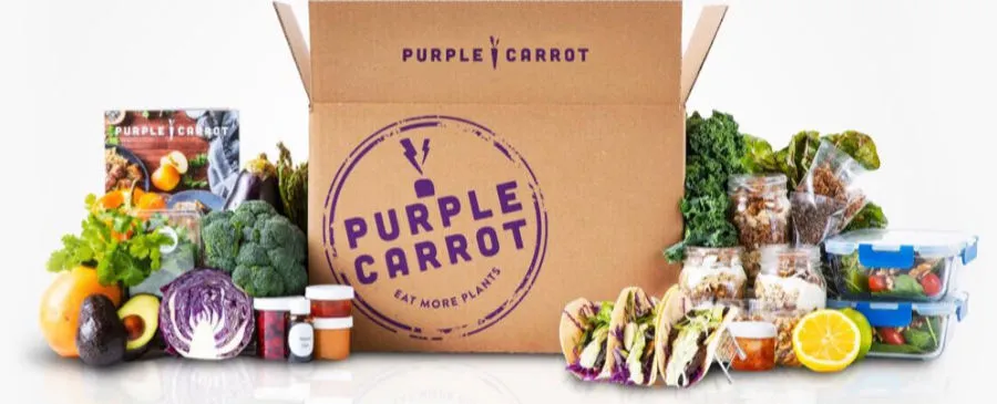 purple carrot box