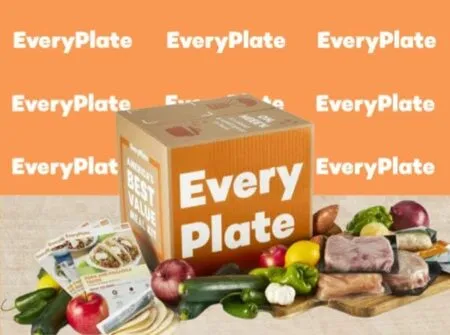Everyplate Box Image with Logo