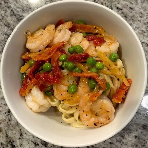 gobble shrimp Linguini