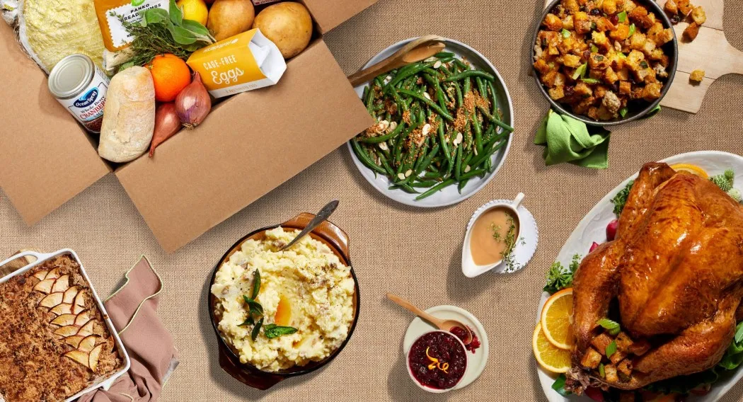 Hello Fresh Thanksgiving meal Delivery