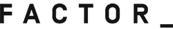 Factor-Logo menu