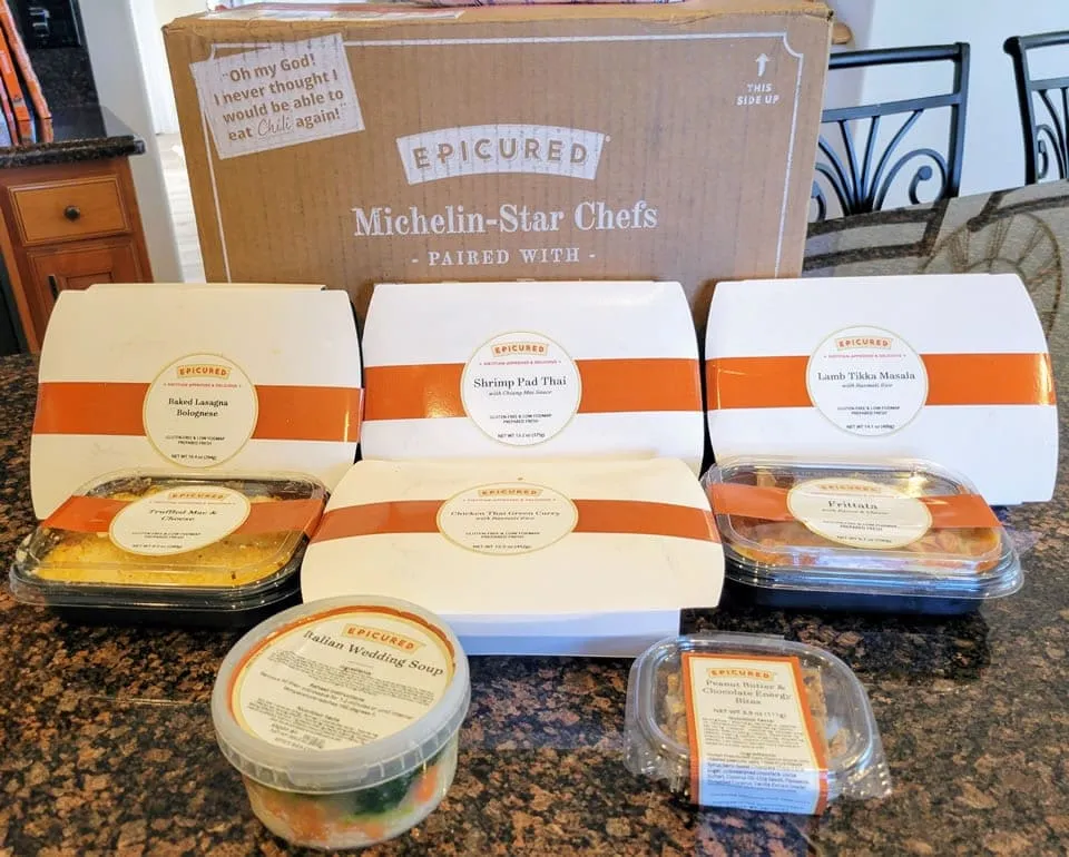 Epicured meal delivery box