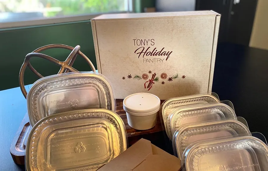 Tonys To Go Meal Box