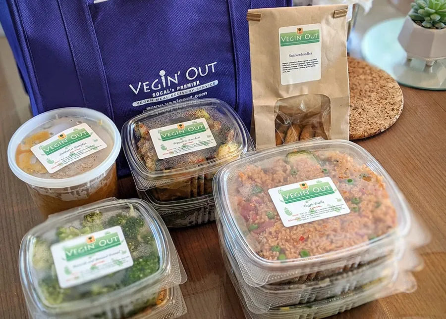 Vegin Out Meal Box