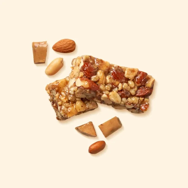 Crunchy Toffee Nut Bars