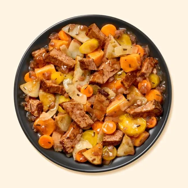 Merlot Beef With Root Vegetables