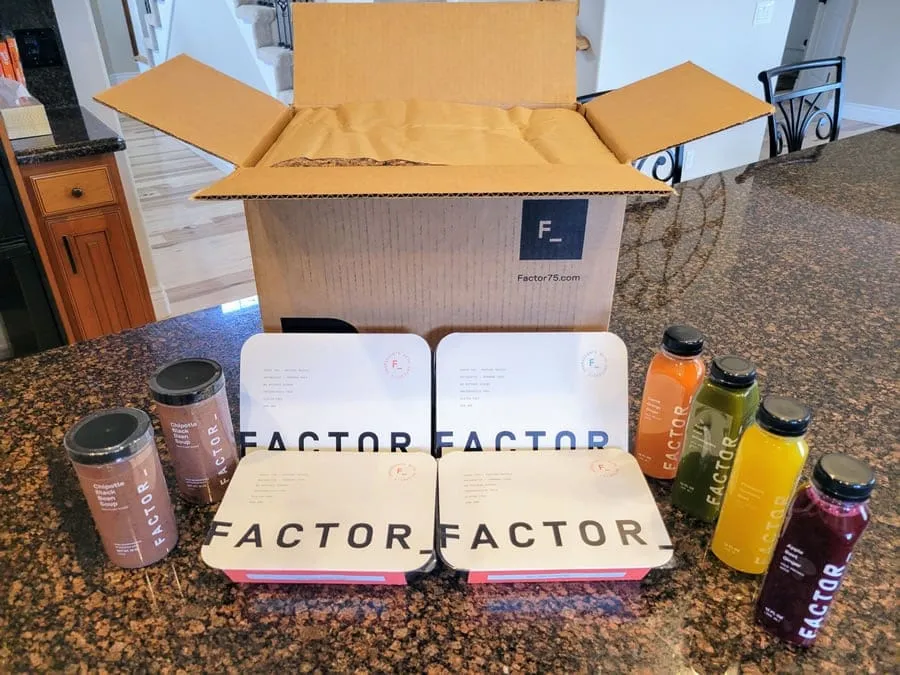 Factor Meals unboxing