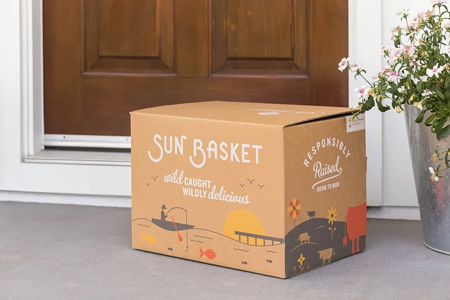 How Does Sunbasket Ship Ups