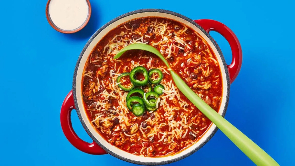 One Pot Beefy Black Bean Chili