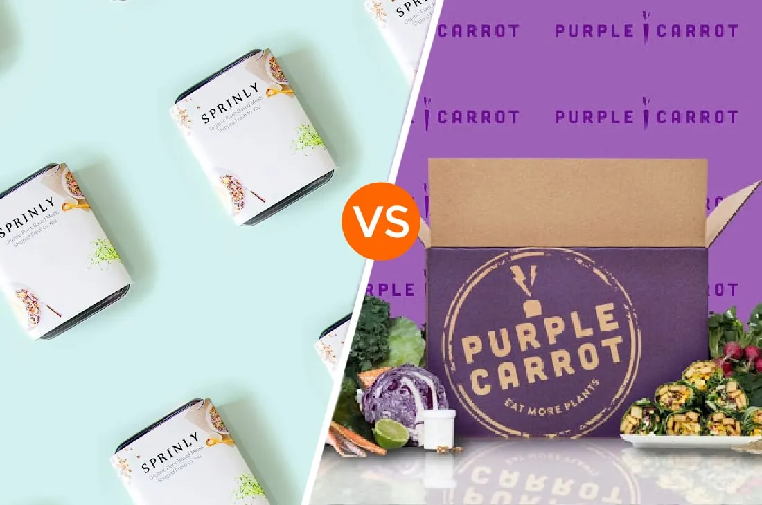 Sprinly vs Purple Carrot