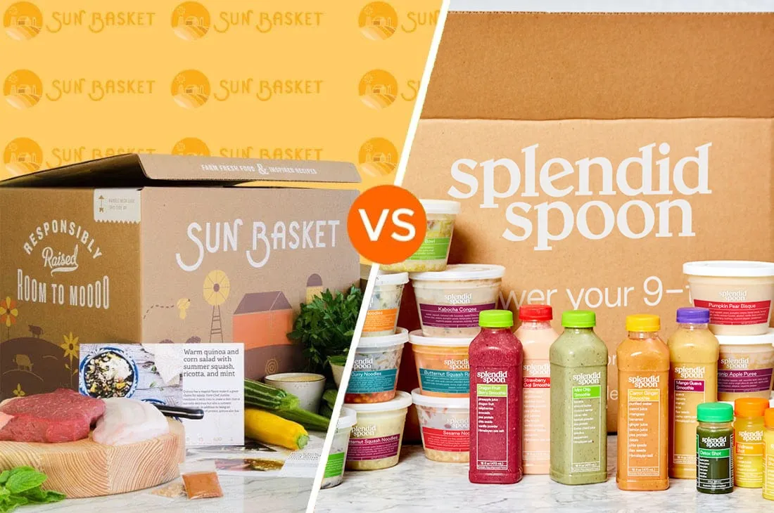 Sunbasket vs Splendid Spoon