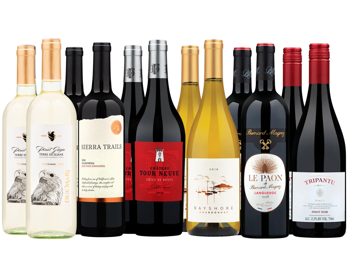 Boxed Wine French Classic Reds pack
