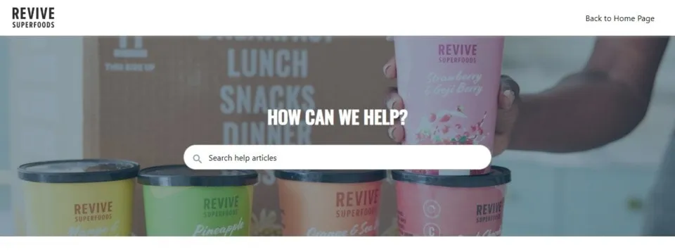 Revive Superfood Customer Service