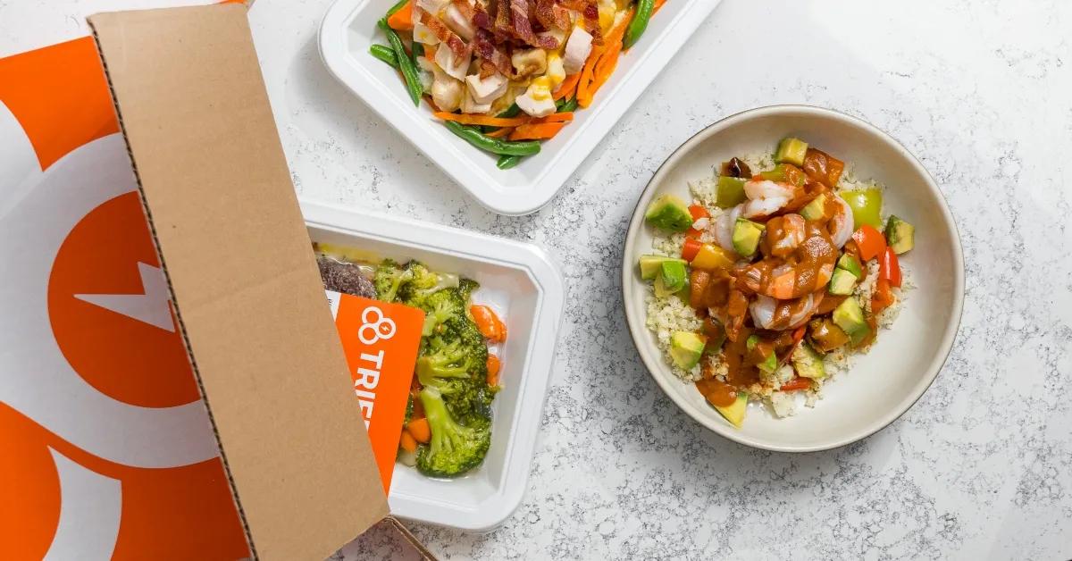 Trifecta Nutrition meal delivery box and meals