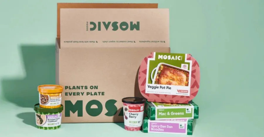 Mosaic Foods box and packing