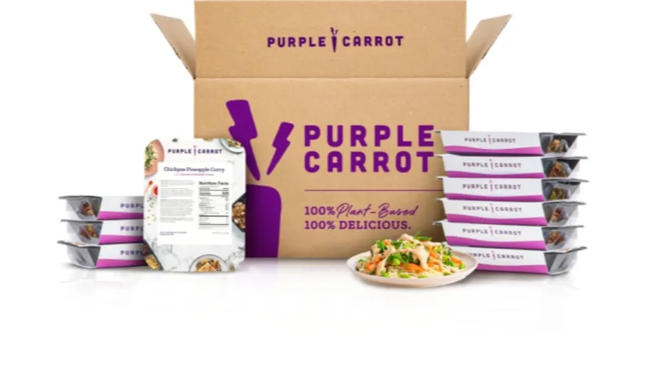 Purple Carrot Plant Based Meal