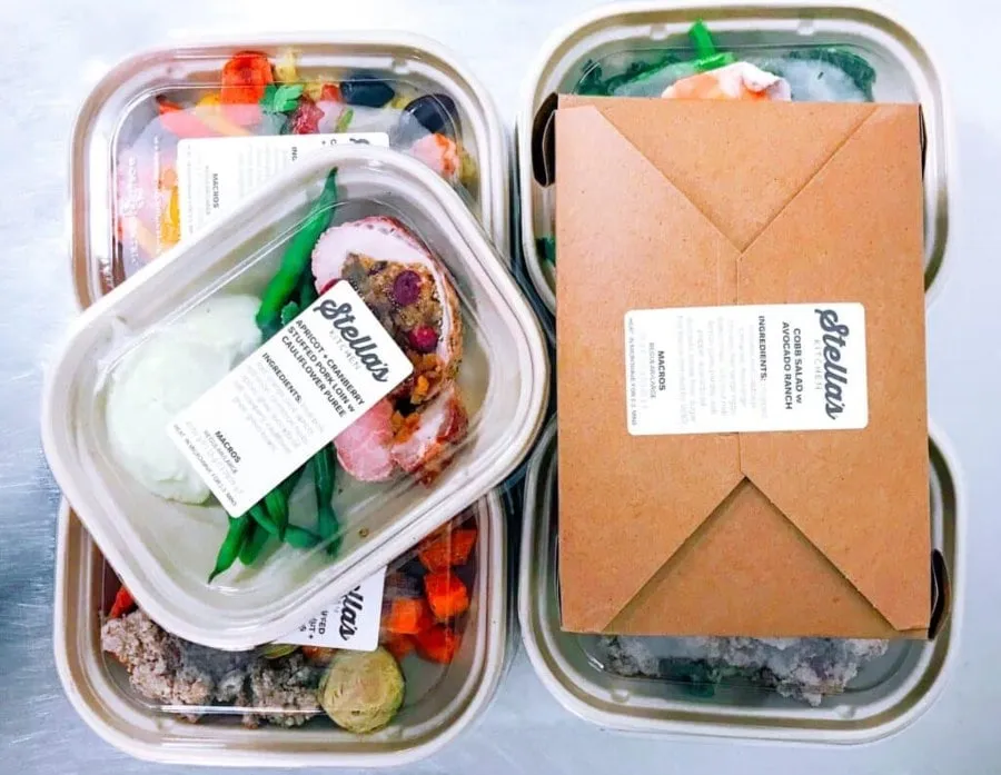 Stellas Kitchen packing