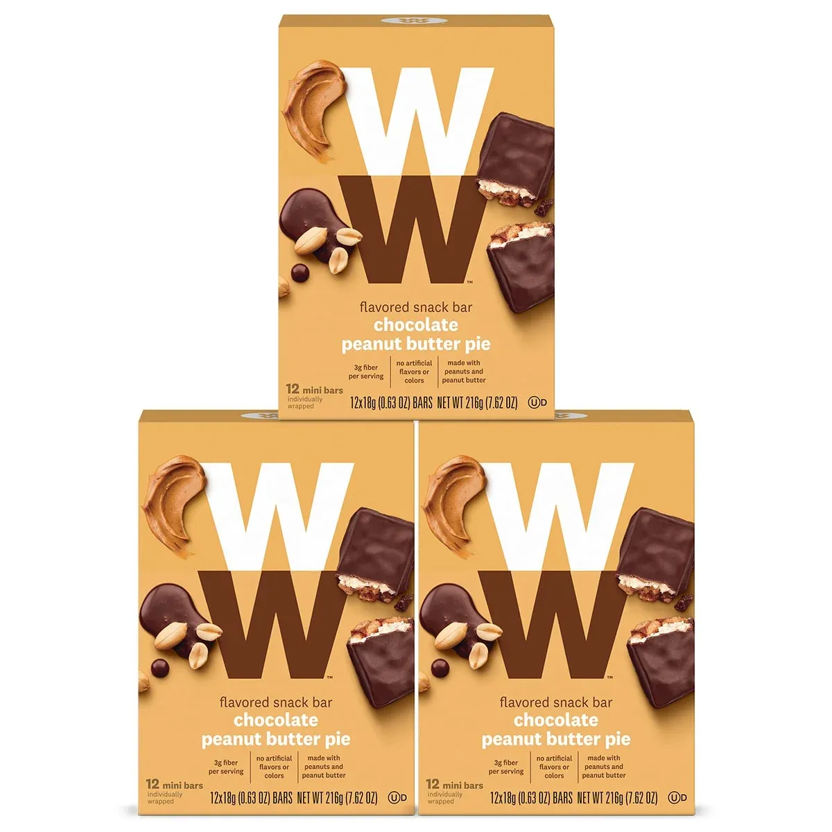 Chocolate Peanut Butter Pie Mini Bar Weight Watchers