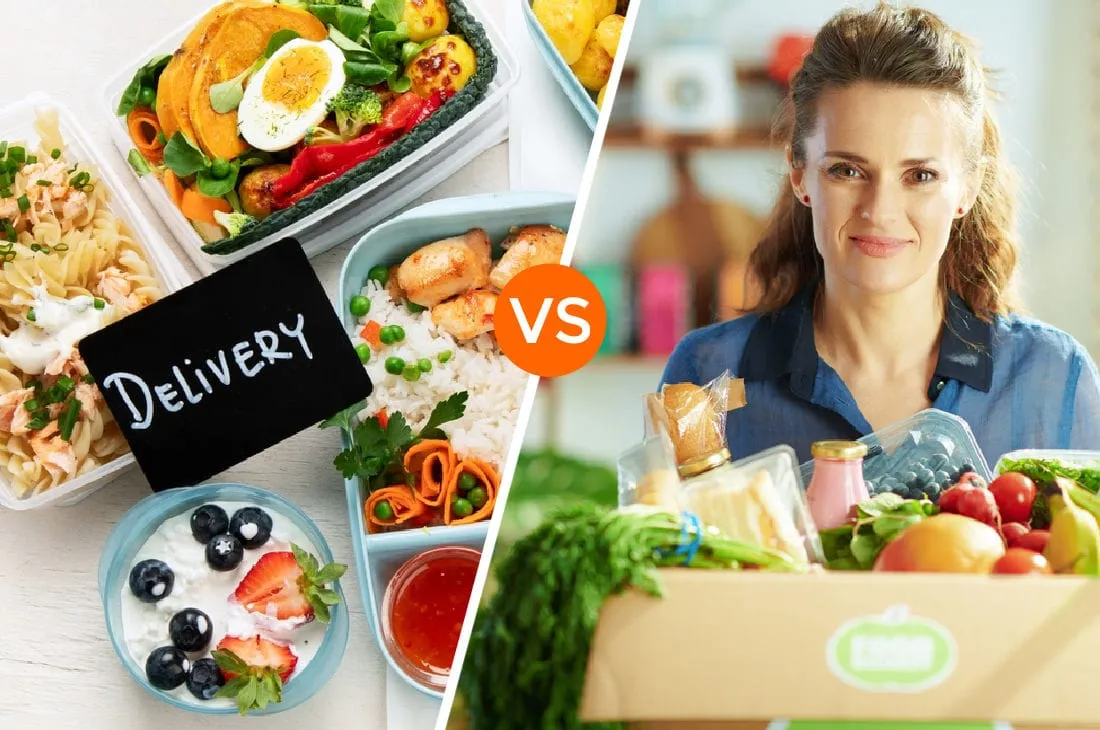 Meal delivery vs Grocery delivery