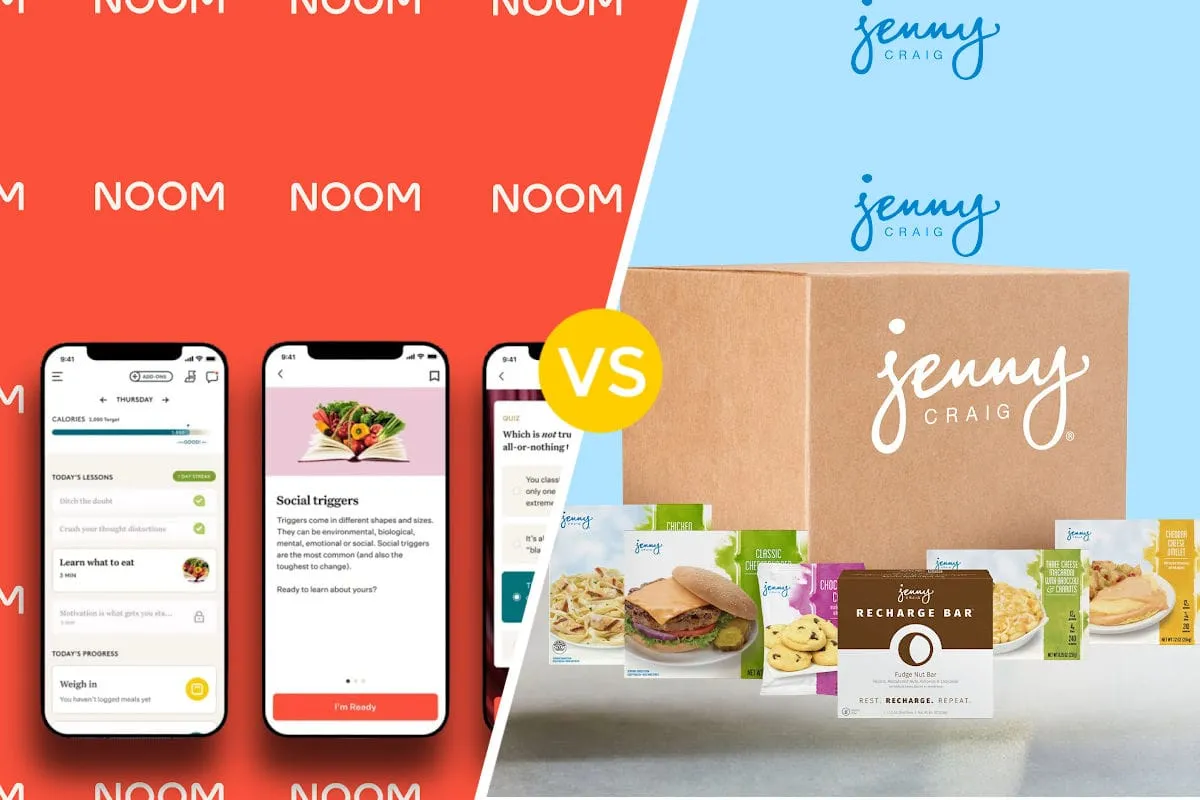 Noom Vs Jenny Craig