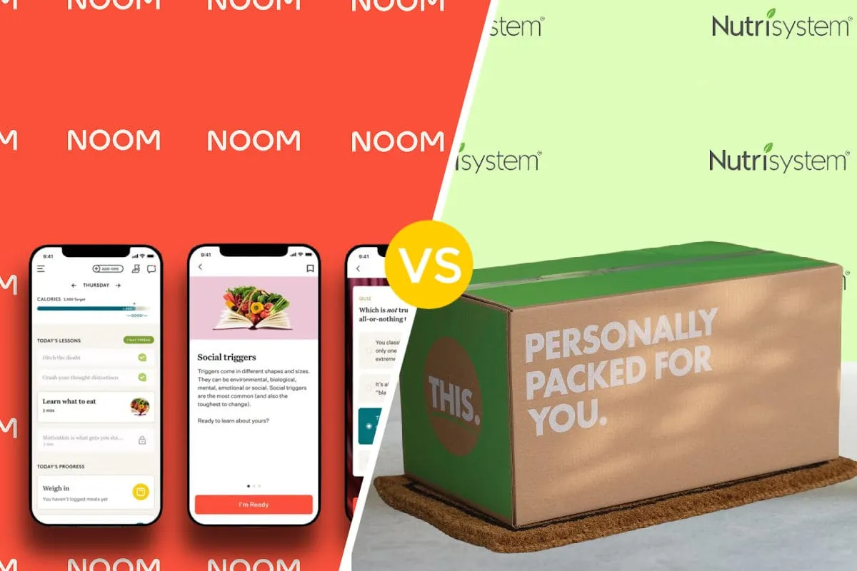 Noom vs Nutrisystem