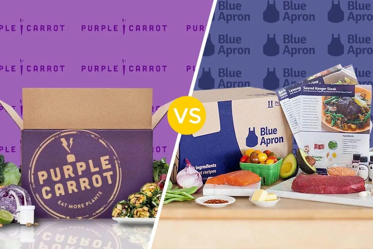 Purple Carrot vs Blue Apron