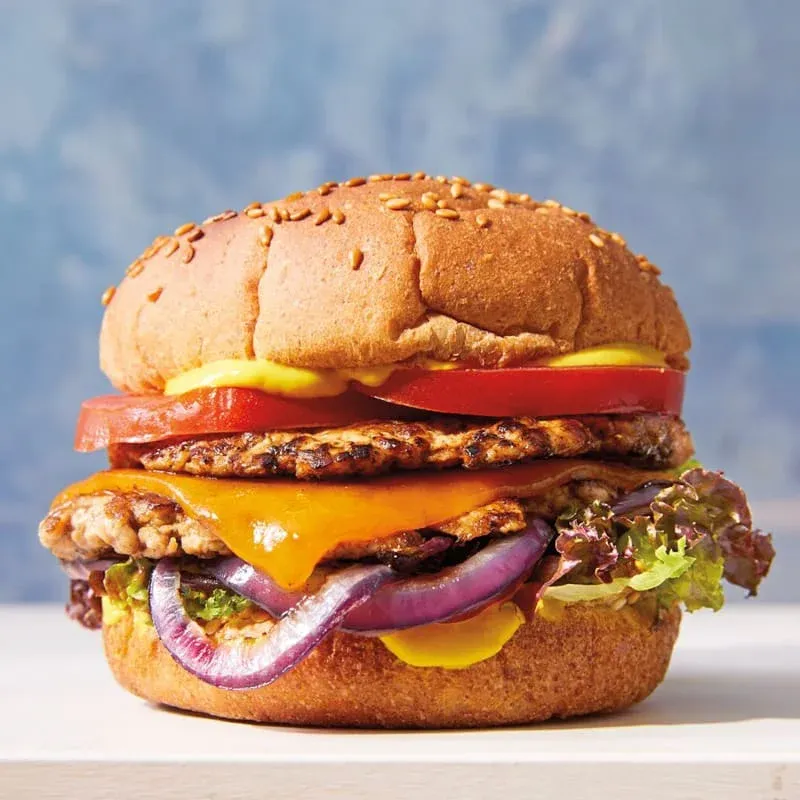 Turkey smash burgers