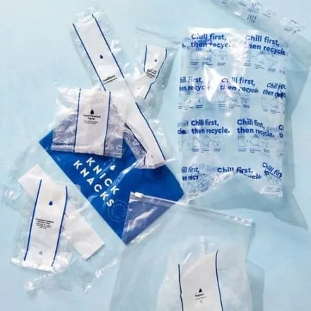 blue apron packaging plastic
