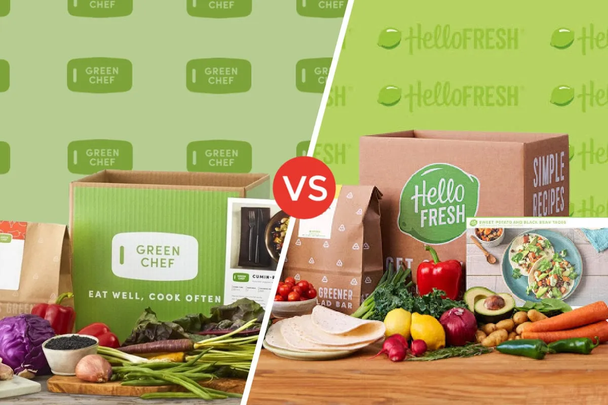Green Chef Vs Hello Fresh