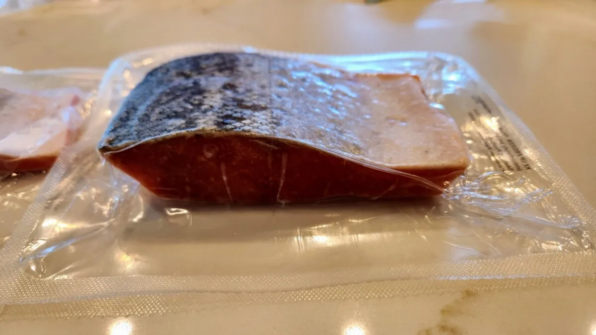 Alaska Gold Seafood salmon thickness