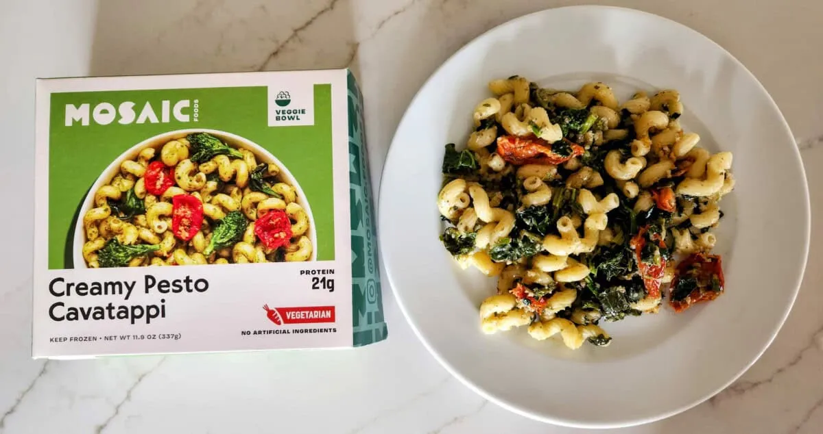 Mosaic Foods Creamy Pesto Cavatappi
