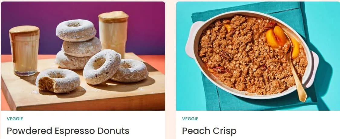Dinnerly desserts donuts and crisp