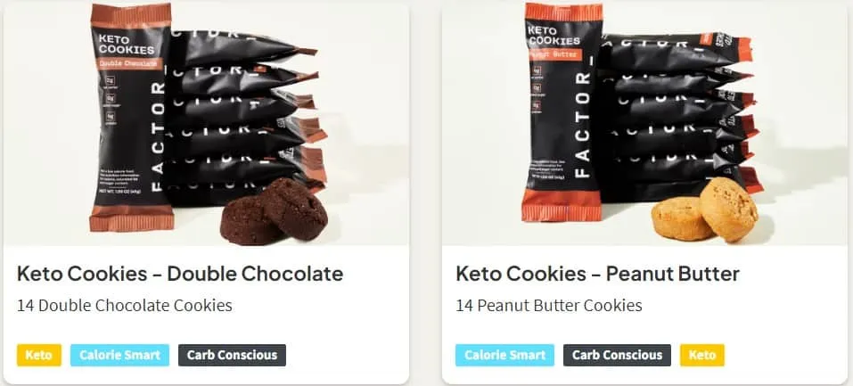 Factor desserts