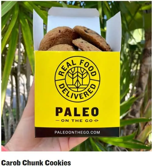Paleo on the Go desserts cookies